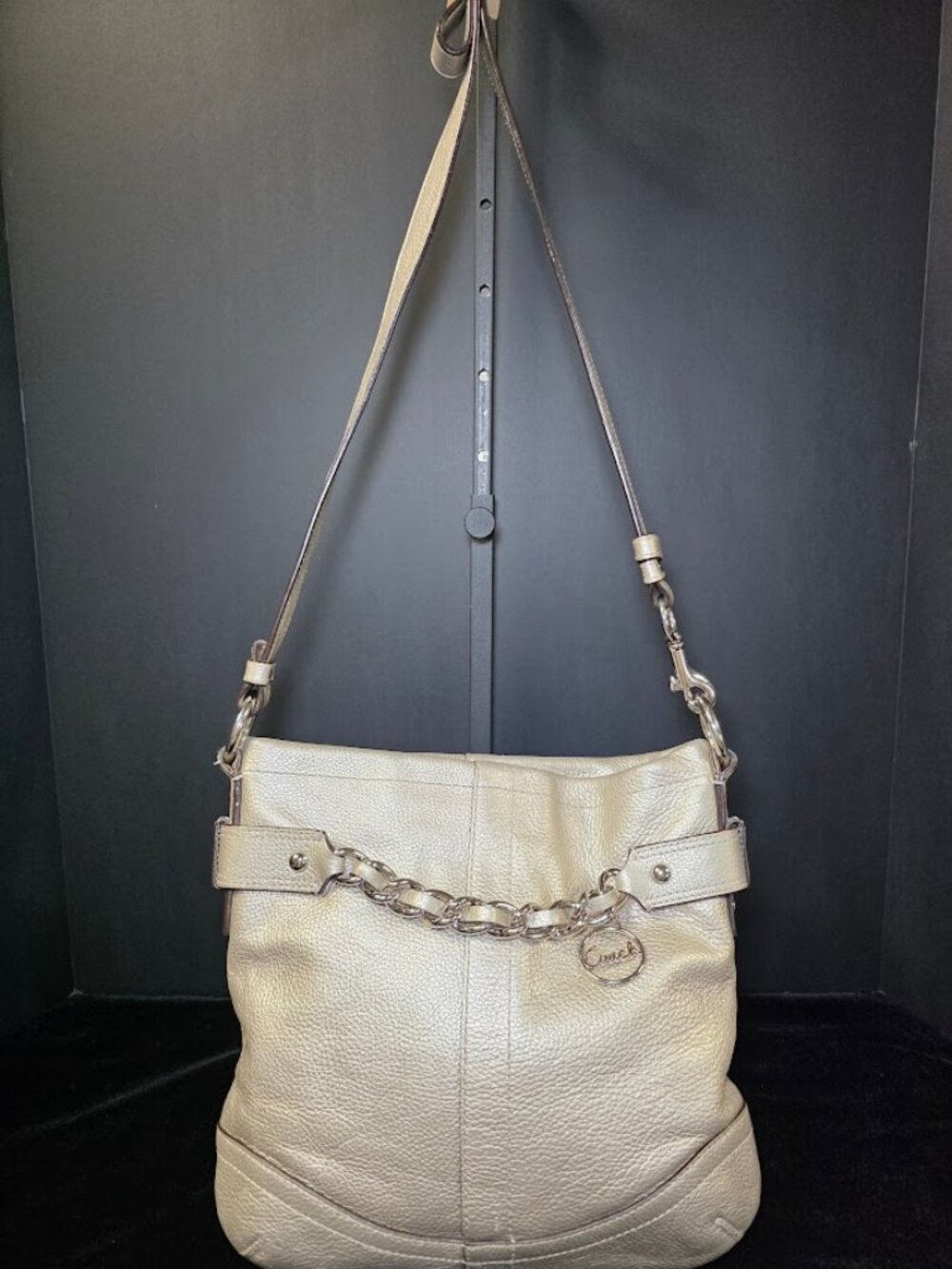 Coach Convertible Chain Duffle Crossbody No. C1275-F19722 - Picture 2 of 15